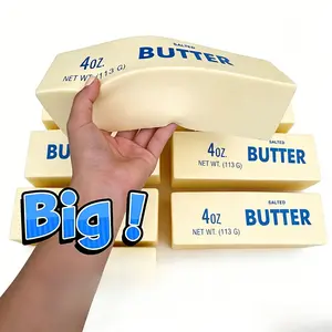 Giant original butter block soft glue kneading, bedroom home leisure entertainment good things, indoor soothing emotions and decompression small toys