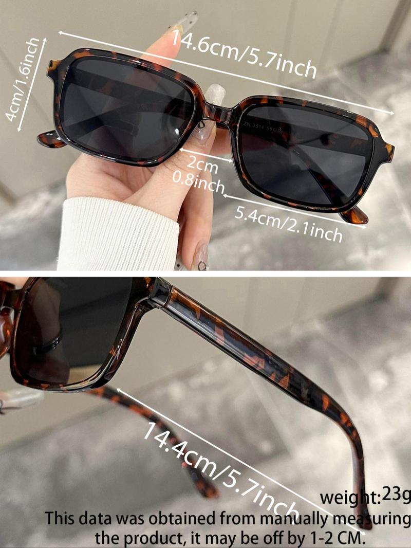 Unisex Tinted Lenses, Trendy Casual Square Frame for Everyday Use, Fashion Accessories for Outdoor Activities, Trendy Styling Sunglasses