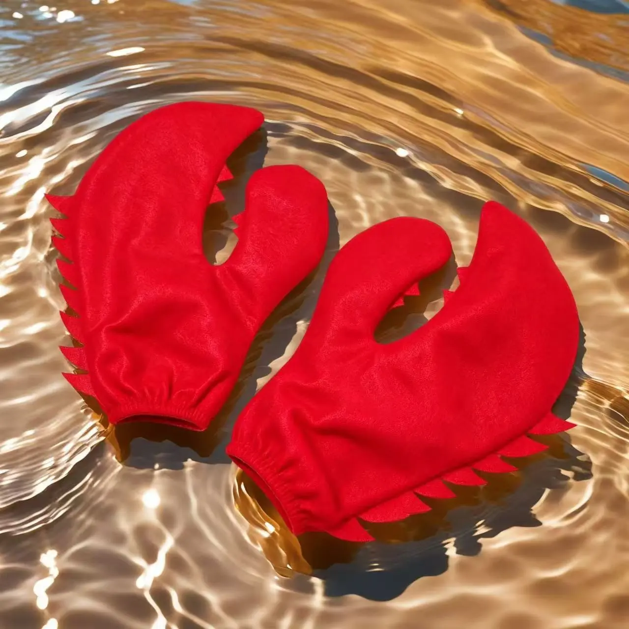Funny Crab Pincer Cartoon Gloves, Cosplay Halloween Stage Photo Props, Fun Role-Playing Accessories, Perfect for Parties and Events