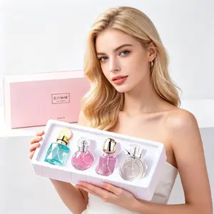 Women's Perfume Gift Set, 1 X 20ML + 2 X 25ML + 1 X 30ML Eau De Toilette, Signature, Grace Love, Rose Life, Aroma Whisper