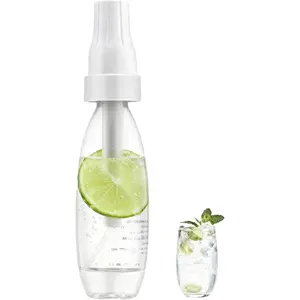 Portable 34 Oz Sparkling Water Soda Maker Machine for Home Travel, Instant Carbonation, CO2 Cartridges Not Included