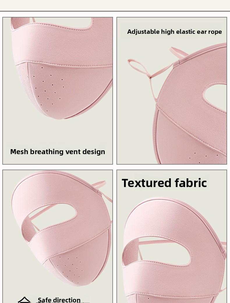 New fish bone warm mask, cold and windproof in autumn and winter, outdoor full face cycling mask, velvet warm mask