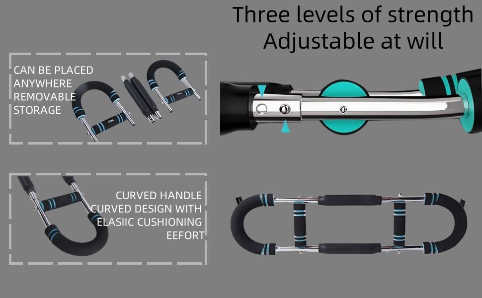 Twister Arm Exerciser,80-110lb Adjustable Spring Workout Bar, Forearm Triceps Chest Enhanced Exercise Strengthener,Portable Home Fitness Equipment, Detachable Design Fitness Anywhere Twister Arm Exerciser,80-110lb Adjustable Spring Workout Bar, Forearm Triceps Chest Enhanced Exercise Strengthener,Portable Home Fitness Equipment, Detachable Design Fitness Anywhere