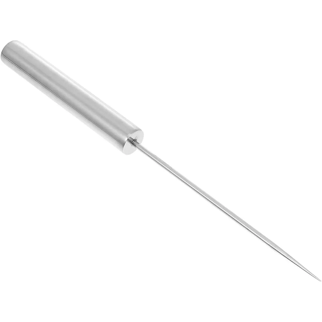 Sturdy, Portable, Lightweight Stainless Steel Ice Pick - 13.77 in Chisel for Bar & Kitchen Crushed Removal, Ideal for Bartenders, Camping Use