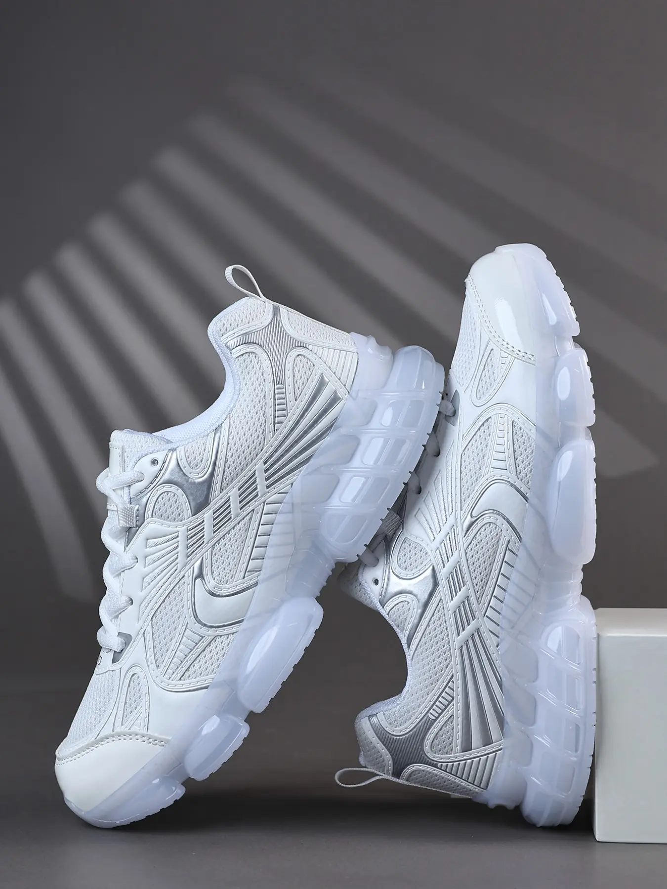High-Quality Sneakers For Men's Casual Shoes, Comfortable Sporty Design, Outdoor Leisure Footwear, All-Season Textile Upper Material