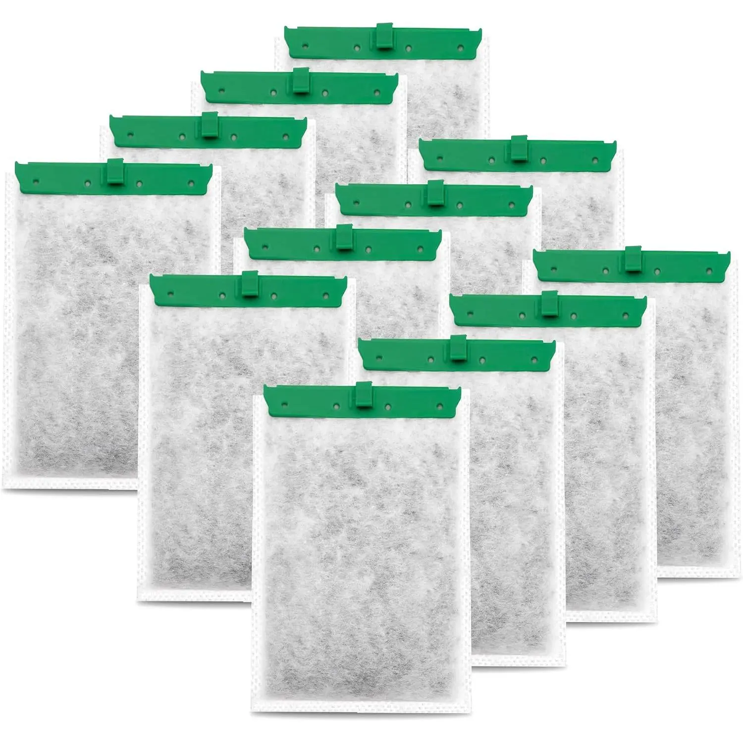 12 Pack Aquarium Filter  Compatible with  Power Filters,Medium  Filter Cartridges for 10i IQ10 PF10