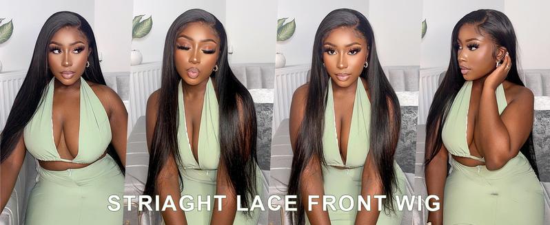 Bling Hair 13x4 13x6 Lace Frontal Bone Straight Wigs Brazilian Human Hair Wigs On Sales Pre Plucked Hd Transparent Human Hair For Woman 4x4 Lace Closure Cheap Wigs 30 28 Inch 180% Density TikTokShopHolidayHaul