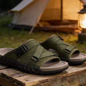 BDHJYDB Men'S Summer Sandals with Arch Support, Comfortable Cushioned Slip-Ons for Casual Indoor And Outdoor Use