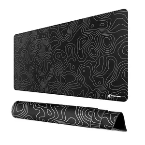 ATTACK SHARK CM02Pro Gaming Mouse Pad for Esports Speed Large Mouse mats for Desk Waterproof Surface Stitched Edges and Anti-Slip Rubber Base Size XXL Laminate 35.43” x 15.75” x 0.16”