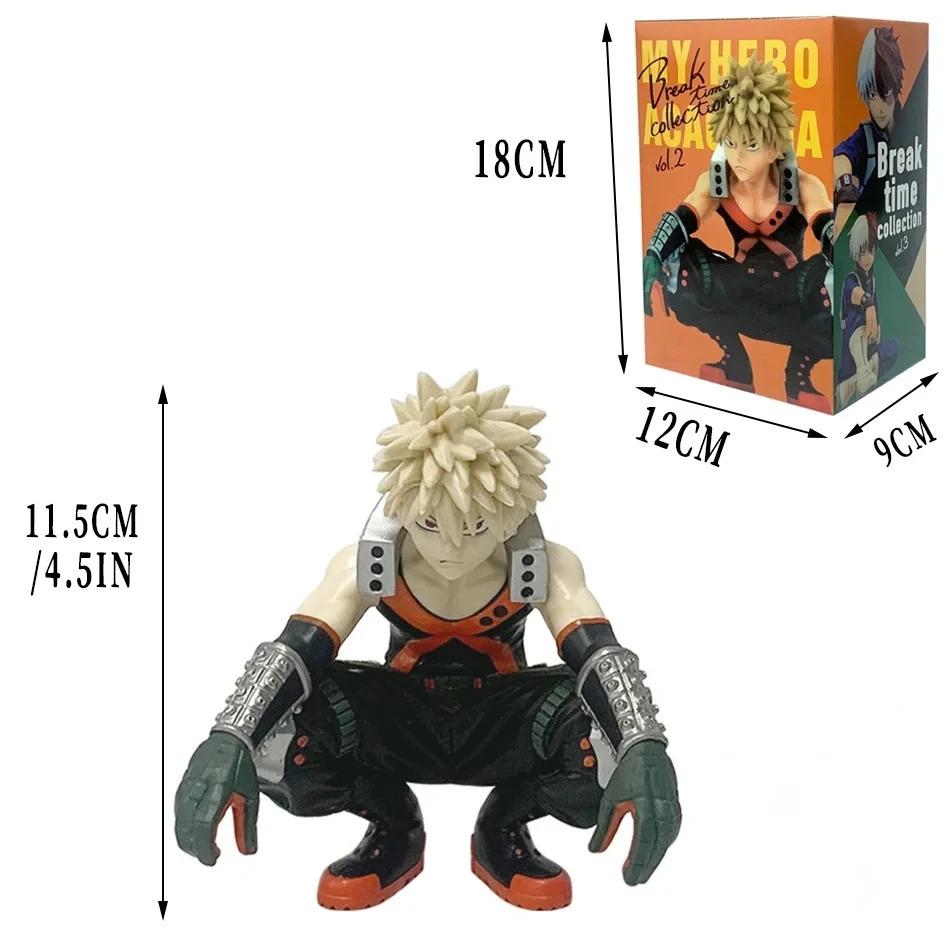 My Hero Academia Anime Figure Midoriya Izuku Bakugou Katsuki Todoroki Shoto Asui Tsuyu PVC Action Figure Collectible Model Toys
