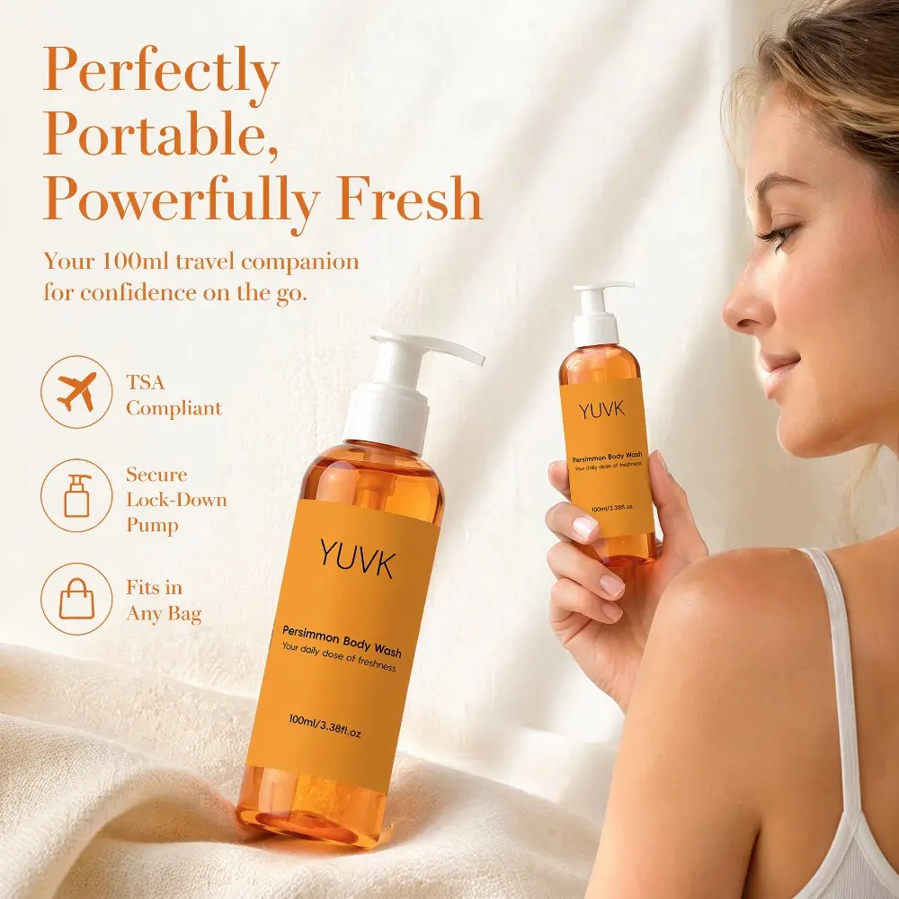 YUVK Refreshing Shower Gel Gentle Cleanser 100ML