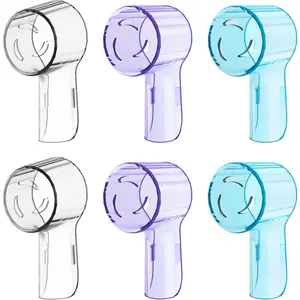 Pack Toothbrush Heads Dustproof Cover Fits for Series, Protects Brush Head and Convenient Travel