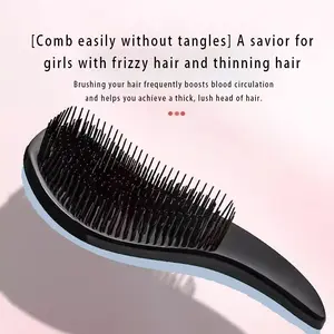 No More Tugging! Efficient Brush for Quick Hair Detangling, Ideal for Frizzy Hair, Fast and Easy Hair Care Solution