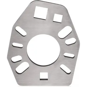 Mission Automotive Pinion Flange Holding Tool - Stainless Steel, Silver Powder Coated, 2x 1/2 In Square Sockets