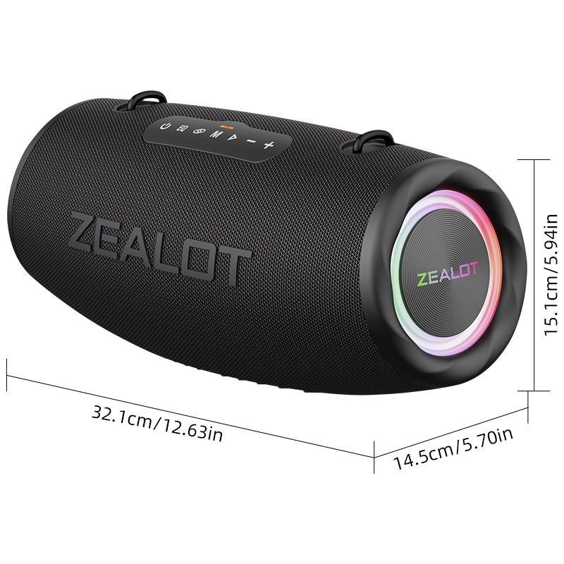 ZEALOT-S87 ワイヤレススピーカー 16000mAh Zealot S87 Bluetooth-compatible Speaker, Wireless Speaker, 80w