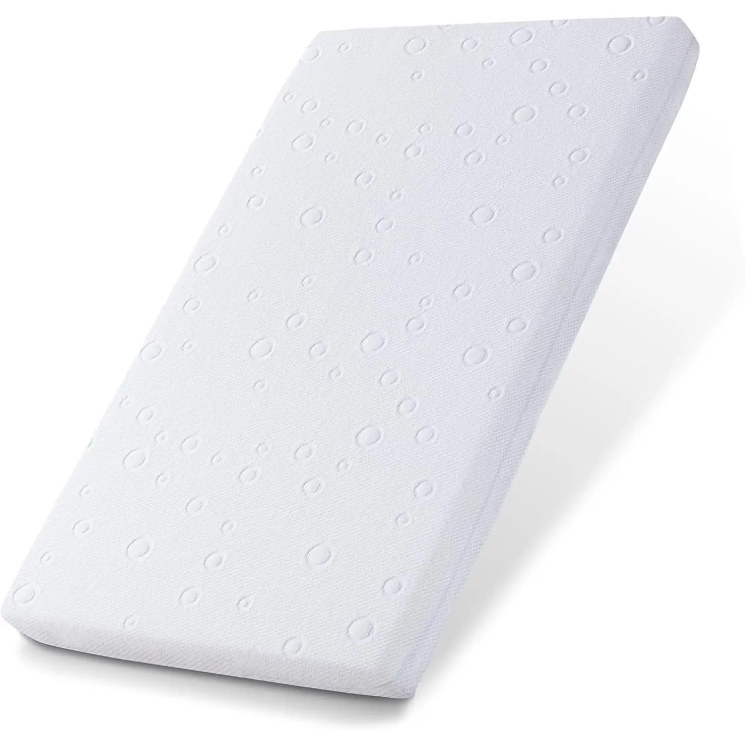 Baby Bassinet Mattress, 42" x 24" x 2" Dual Sided Gel Memory Foam Mattress with Breathable Removable Soft Cover Fit for Travel Crib Light Playard
