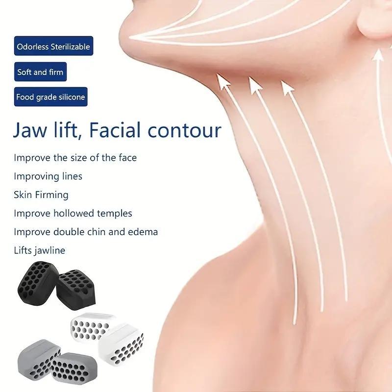 Jawline Exerciser, Jaw Muscle Trainer, Facial Muscle Training Tool For Home Daily Use, Jaw Enhancer