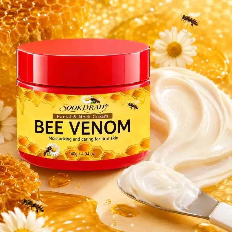 Bee Venom Facial Neck Cream, Moisturizing, Firm Skin, 140g