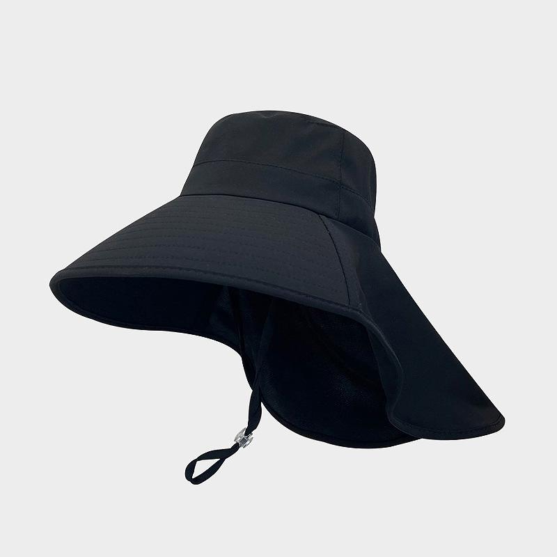 Women's Wide Brim Sun Hat with Neck Flap - UPF 50+ UV Protection Visor for Hiking, Cycling & Fishing - Breathable Summer Outdoor Hat with Adjustable Chin Strap
