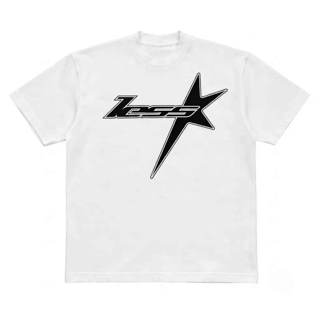 Less Star Y2k Graphic T-Shirt 100% Cotton Premium Streetwear Fashion Shirt Trendy Short Sleeve Top For Men Women Unisex Casual Tee NY Ship