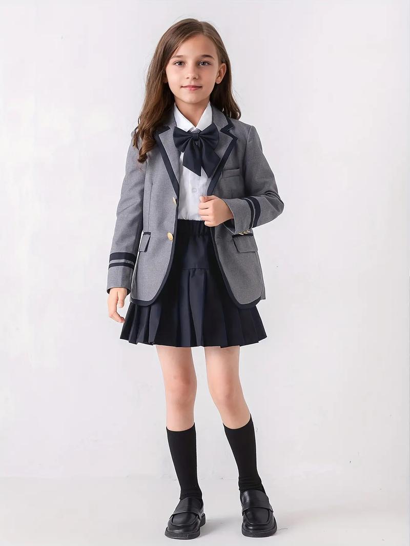 New Spring Opening School Season Uniform for Girls, British Style ...