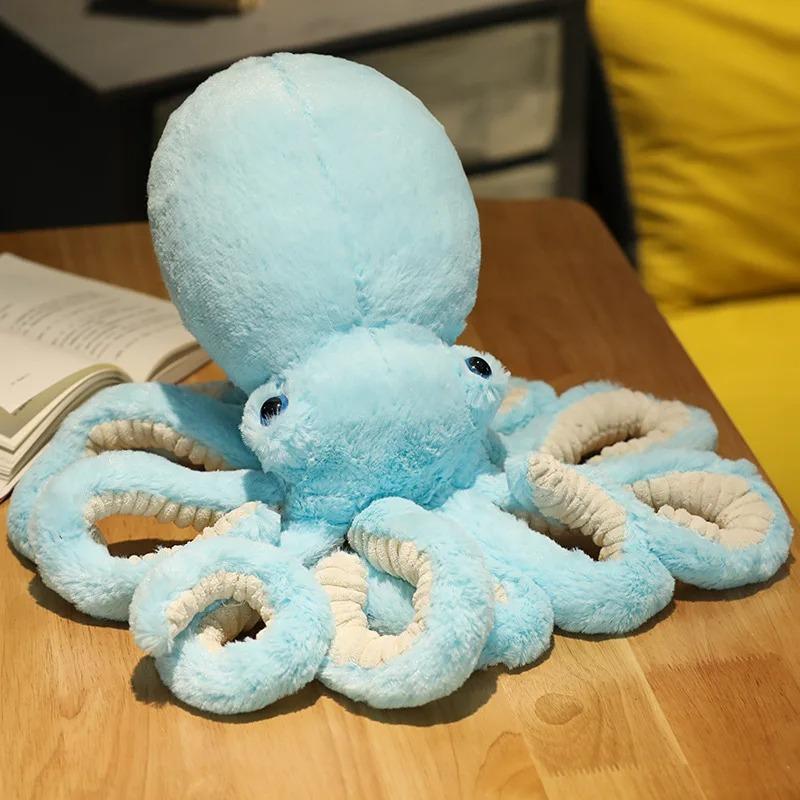 Kawaii Giant Octopus Plush Pillow Soft Stuffed Animal Home Decor