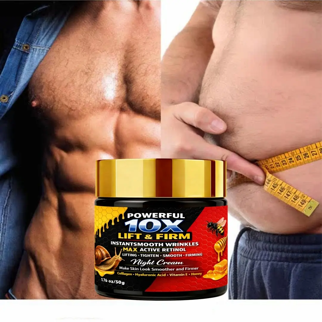 Powerful Firming & Lifting Skin Essence Body Cream - Body Care - Miracle Shaping Cream - Enriched with Highly Absorbable Transdermal Ingredients Like Hyaluronic Acid, Retinol, and Collagen - Suitable for All Body Parts - Rapid Burning - Fast Absorption