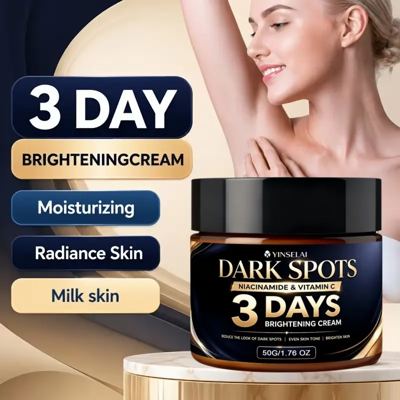 Three-Day Fast-Acting Brightening Cream with Niacinamide and Vitamin C, Dark Spot Treatment, Even Skin Tone, Suitable for Various Body Parts