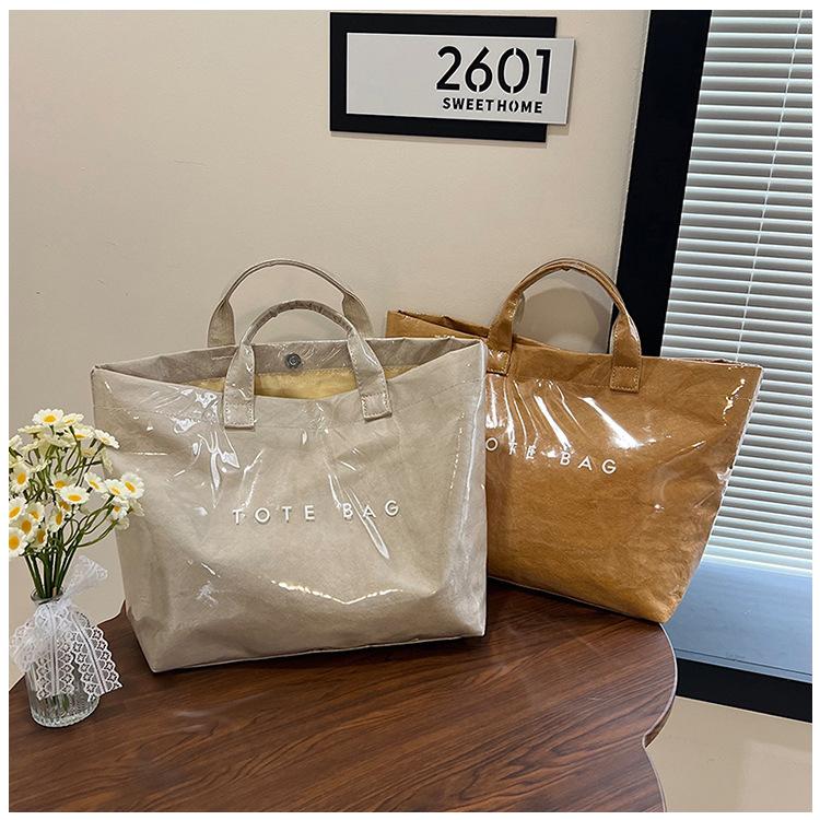 Women's bag new casual commuter handbag large capacity trend versatile tote bag