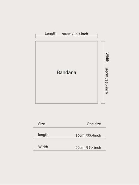 35" Women's Bohemian Style Scarf, Silk-Like Headband for Elegant Looks, Perfect Gift for Any Occasion, Casual Lightweight Woven Fabric