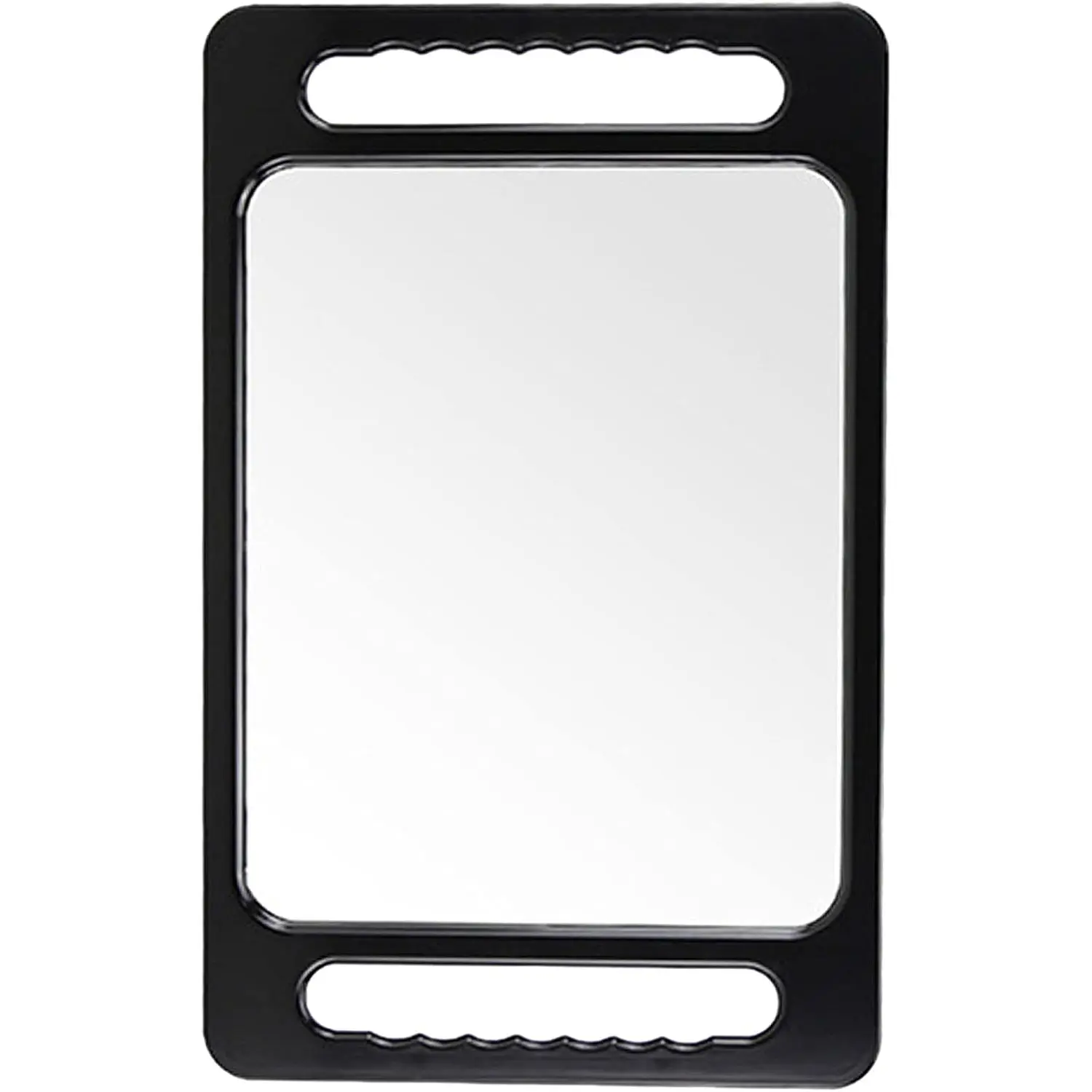 Barber Hand Mirror - Barber Hand Mirror for Haircut, Haircut Handheld Mirror, Haircut Barber Mirror with Handle, Salon Hand Mirrors for Hair Stylist, Barber Supplies Accessories for Men Women