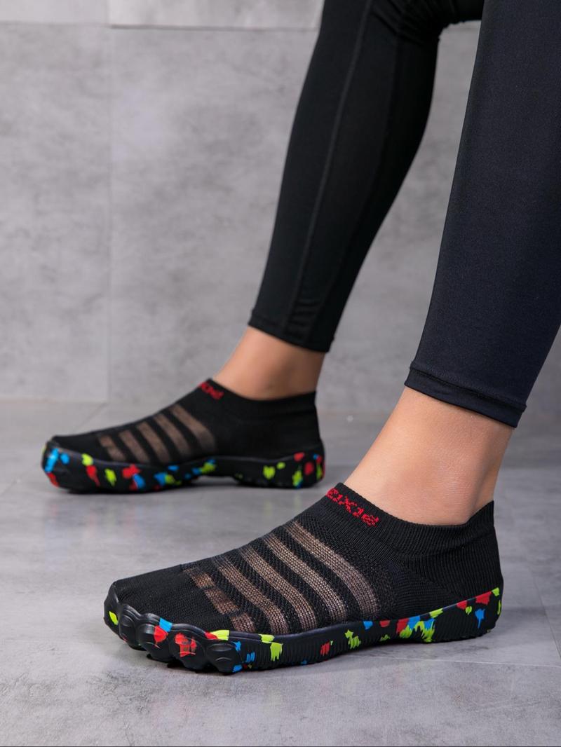 Unisex Ultra-light Slip-on Sneakers, Trendy, Anti-slip Barefoot Design for Running, Lightweight Walking Shoes