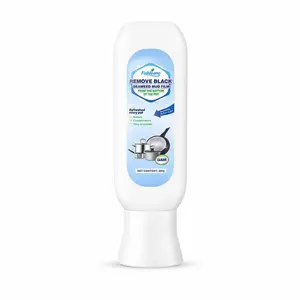 Multipurpose Cookware Cleaning Paste, Pot and Pan Bottom Cleaner, Deep Stain Remover for Burnt Grease, Grime and Black Marks, Shine Restoring Kitchen Descaler Cream for Stainless Steel, Stove Tops, Sinks and Household Cleaning