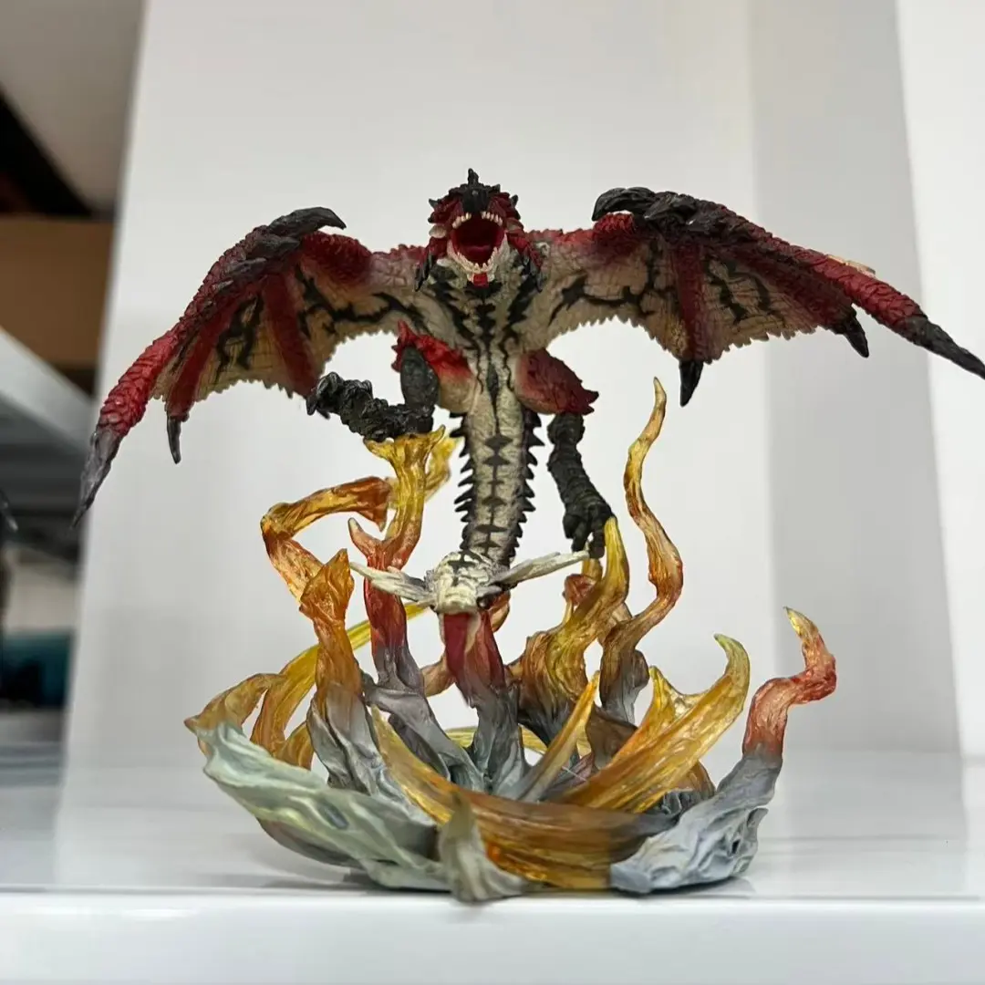 Anime Game Fan Dragon Blue Dragon Ornament Model, Office Study Room Tea Table Decor, Ideal Gift for Opening Ceremony and Moving in