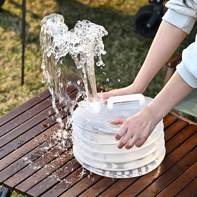 Large Capacity Foldable Storage Container- Portable and Foldable, Multi Size Design for Easy Dumping - Ideal for Camping, Hiking, and Outdoor Water Use - Safe Screw Cap Design, Portable Camping Shower, Collapsible Water Container