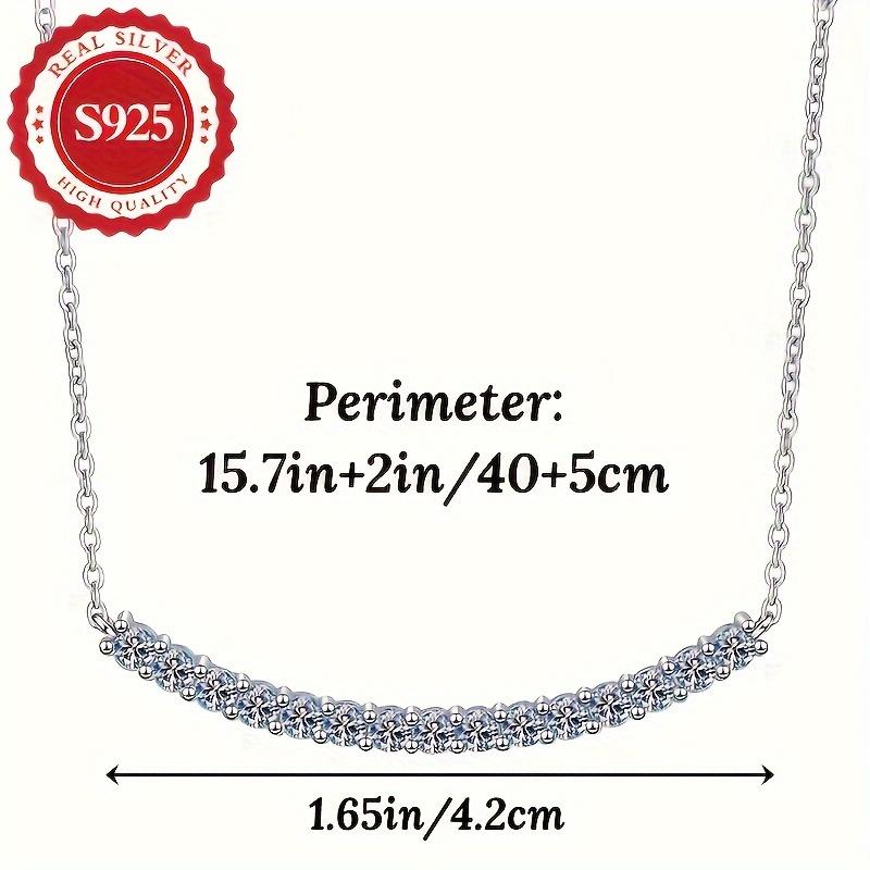 Fashionable Gift for Holidays - Hypoallergenic S925 Silver - Special Craftsmanship Smile Pendant - 4.3G Necklace for Women