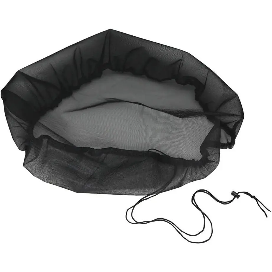 2 Pack Mesh Cover for Rain Barrel - Keep Mosquitoes and Debris Out of Water Collection Buckets - Accessories
