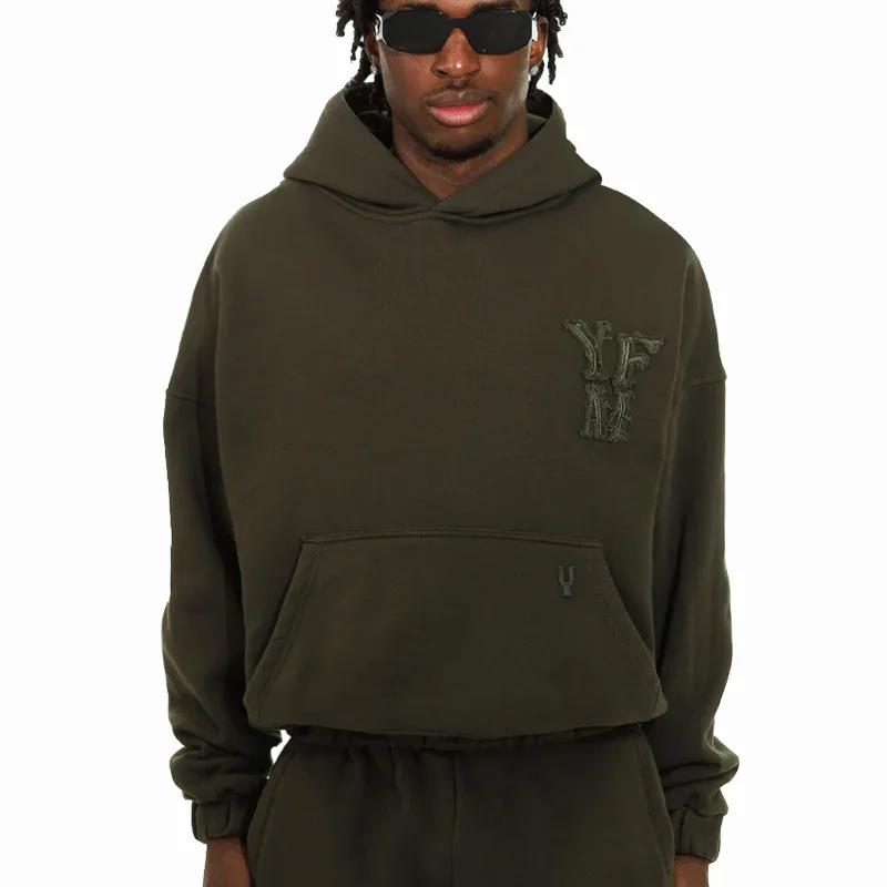 Kyn Apparel Minimalist sports hoodie for autumn  men's and women's hooded cross-border trendy brand loose sweatpants