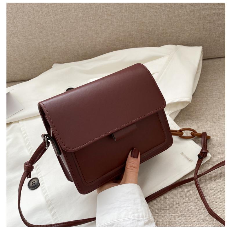 Small Bag Women's Casual Versatile Square Retro Shoulder Crossbody