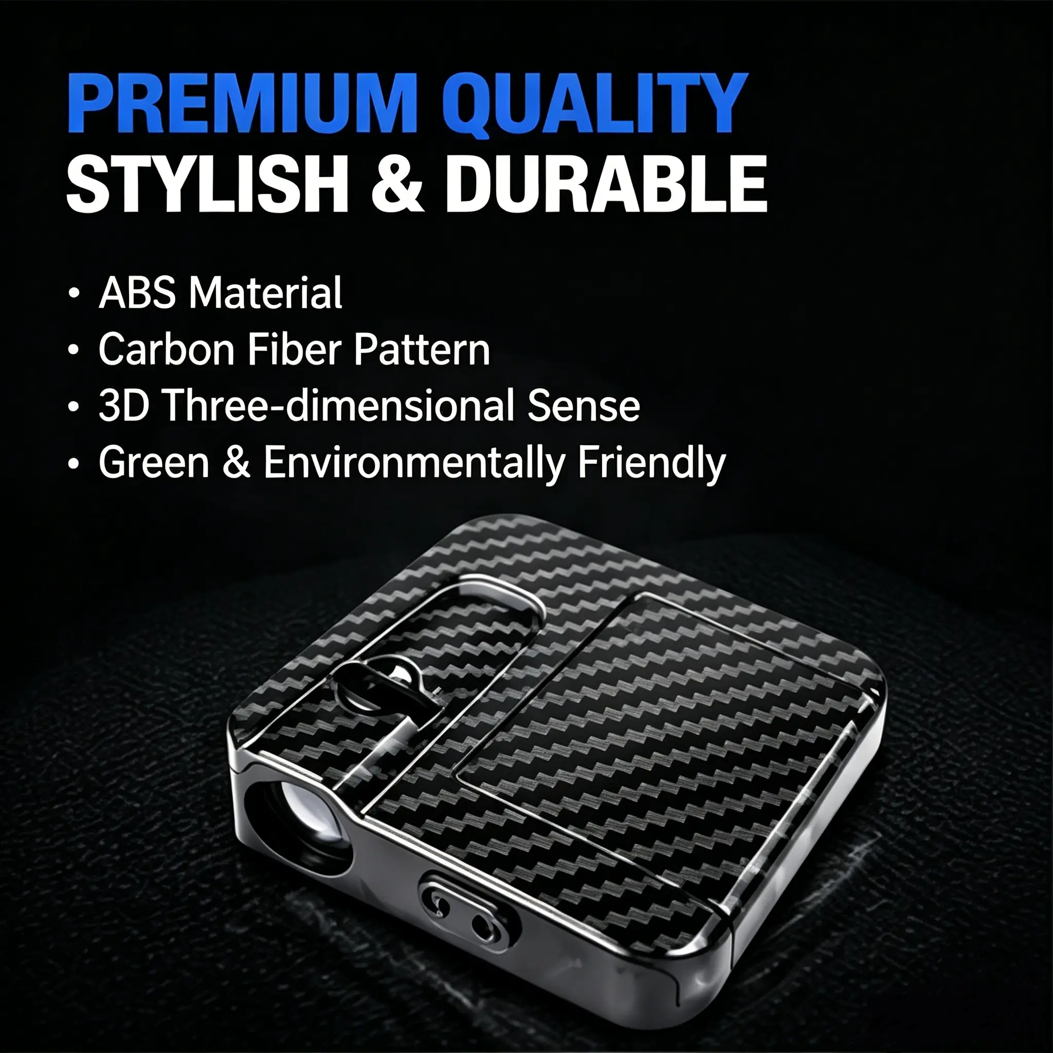 36 Logo Wireless Car Door Welcome Light - HD Laser Projector Ghost Shadow Lamp, Wireless Sensor, No Wiring, Easy Installation, Automotive Interior Modification Accessory for BMW, Ford