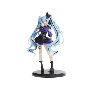 Hatsune Miku Anime Figure Model, Cute Girl Secondary Dimension Handmade Statue, Collectible Decoration Piece, Ideal Gift for Fans