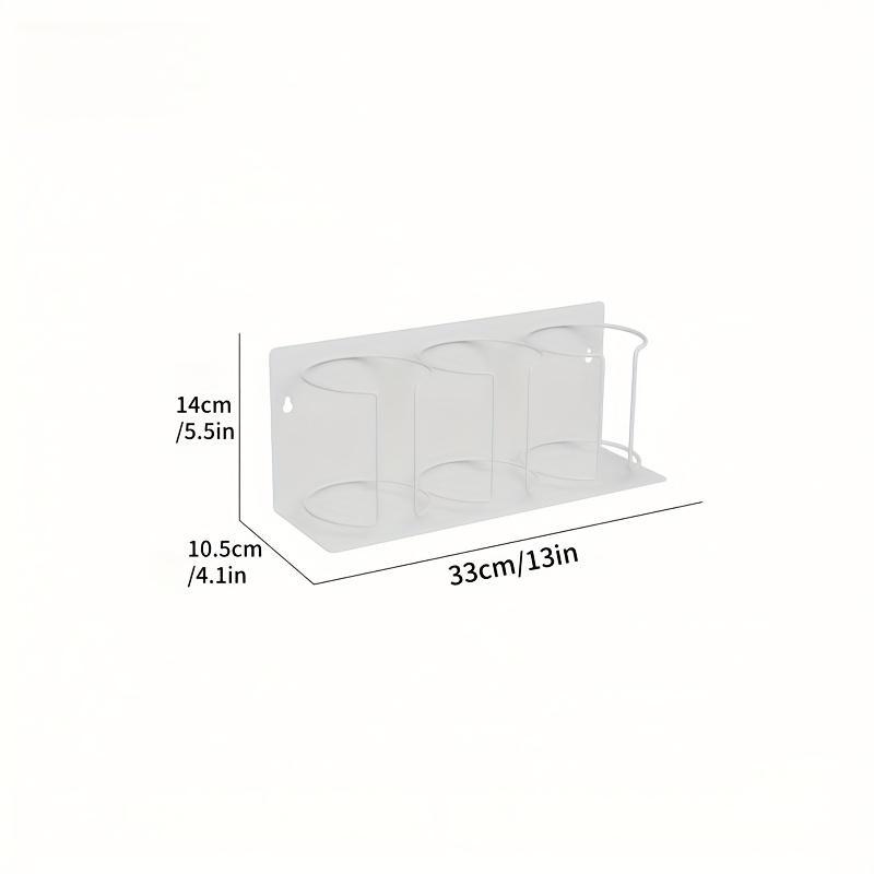 Magnetic Cup Holder with Insulated Mug Stand, Beverage Organizer, No-Drill Installation, Thick Material, Ideal Room Decor & Home Storage Solution.