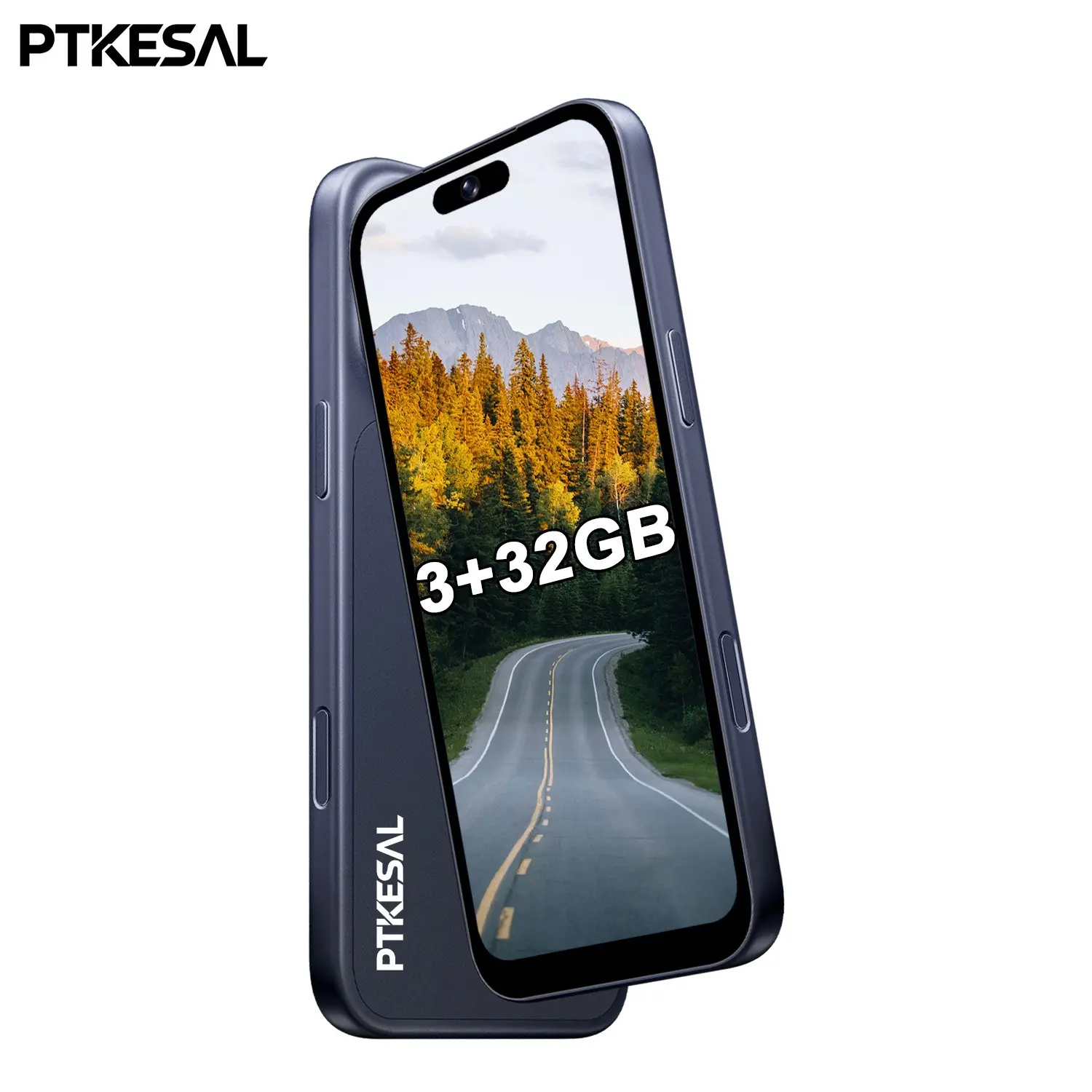 PTKESAL-cost-effective 17 Pro Max, 4100mAh battery, MTK6762 quad-core chip, Android 12, 3GB+32GB memory, 5+13MP camera, face unlocking and quick wake-up, 6.75-inch large-screen viewing fingerprint unlocking.