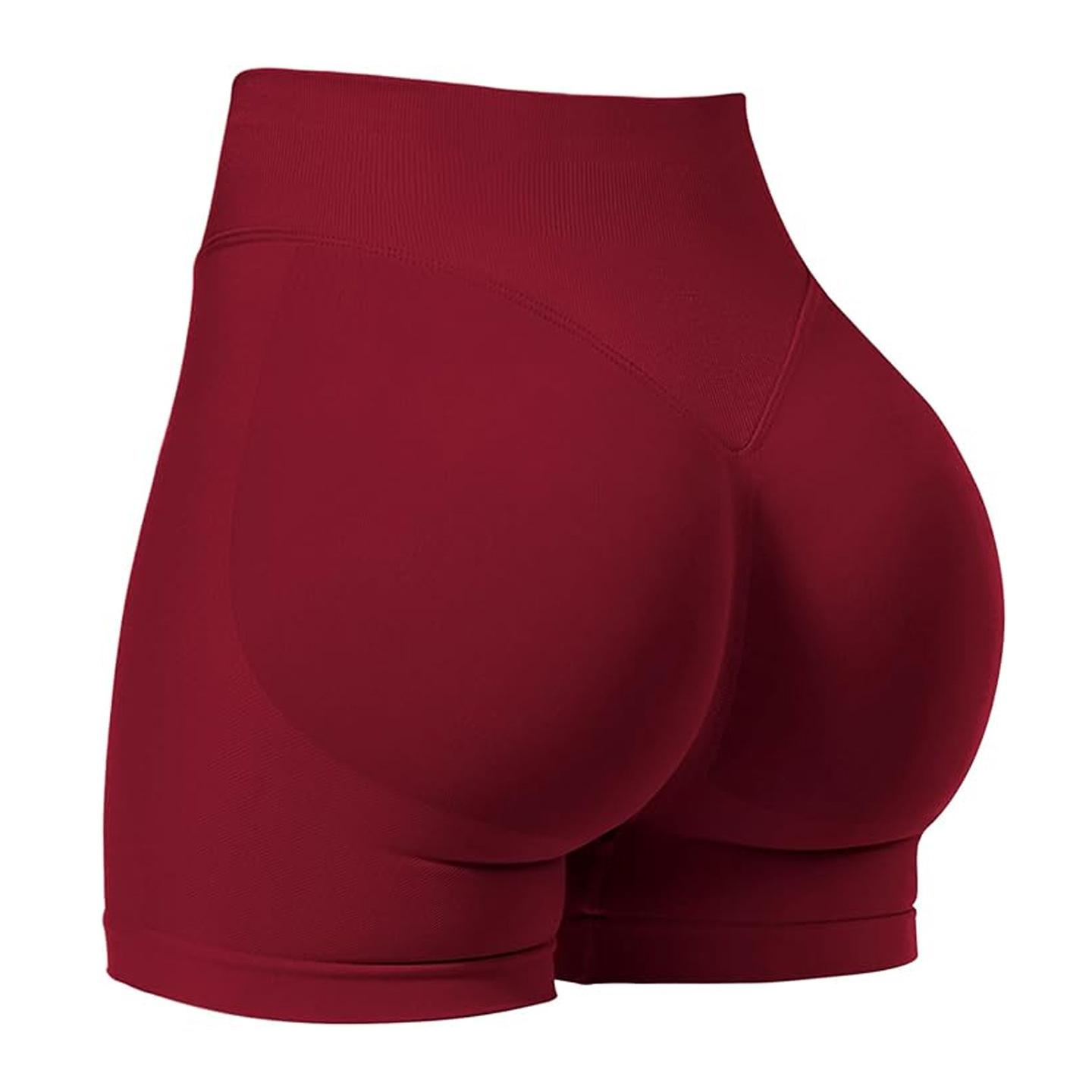 Impact Shorts,High Waisted Butt Lifting,Shaping Curve-Hugging Compression,UU