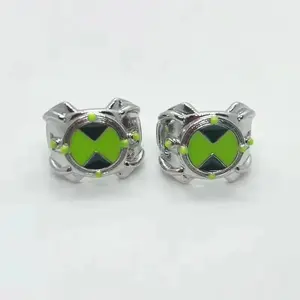 Cartoon Anime Ben 10 Omnitrix Cosplay Ring Adult Unisex Gothic Punk Finger Rings Personality Jewelry Accessories Gifts
