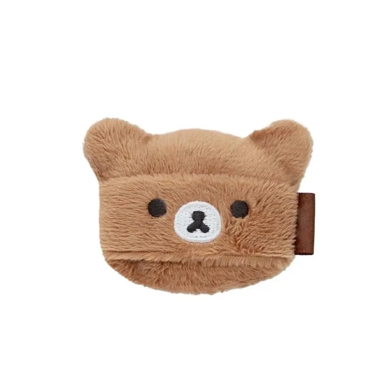 Cute Rilakkuma Makeup Tools Powder Puff Portable Travel Cartoon Fun Bear-Shaped Home Makeup Table Daily Use Practical Good Stuff