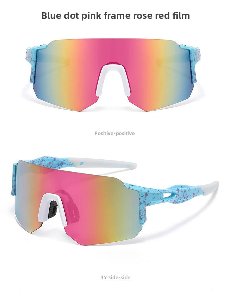 New windproof sports sunglasses, colorful outdoor cycling glasses, UV protection and sun protection sunglasses