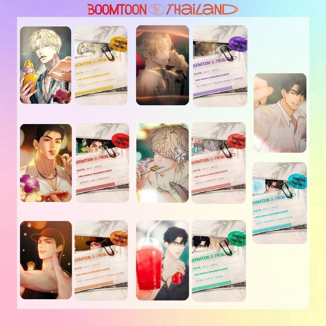 7 Pcs/set Korean Manga Lomo Card Yeongwoon & Seo-in Characters Small Cards Photocard Fans Collection Decorative Cosplay Gift