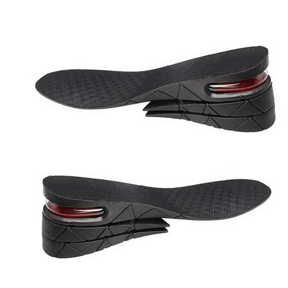 Upgraded Breathable Air Cushion Insoles, 1 Pair Invisible Height Boosters & Height Increasing Shoe Inserts for Men & Women (Party Bag Gift Essential)