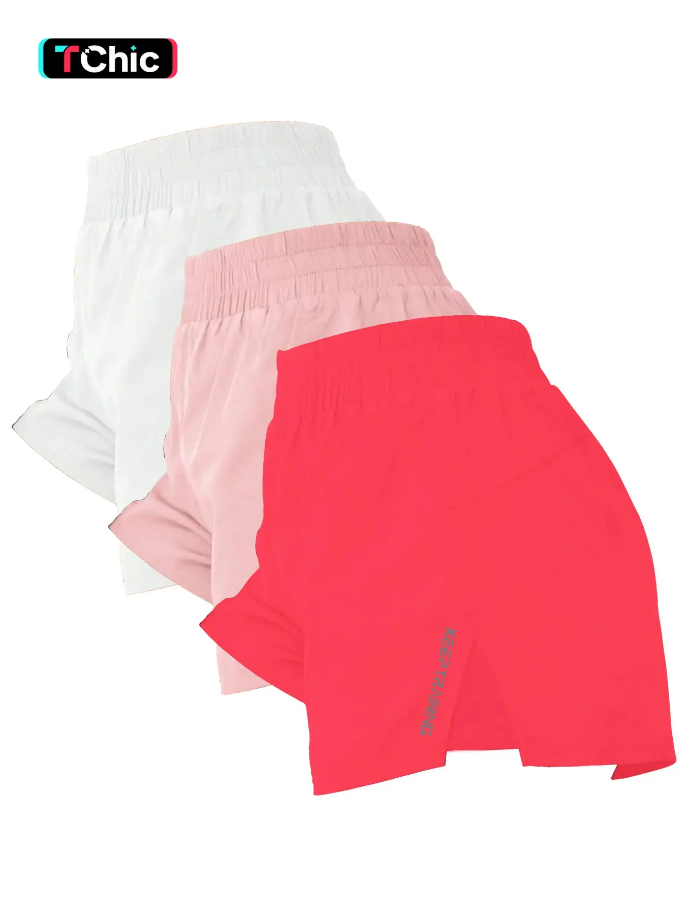 Women's Letter Print  Shorts,   Casual   Pocket Shorts for Summer, Ladies Bottoms for All Seasons
